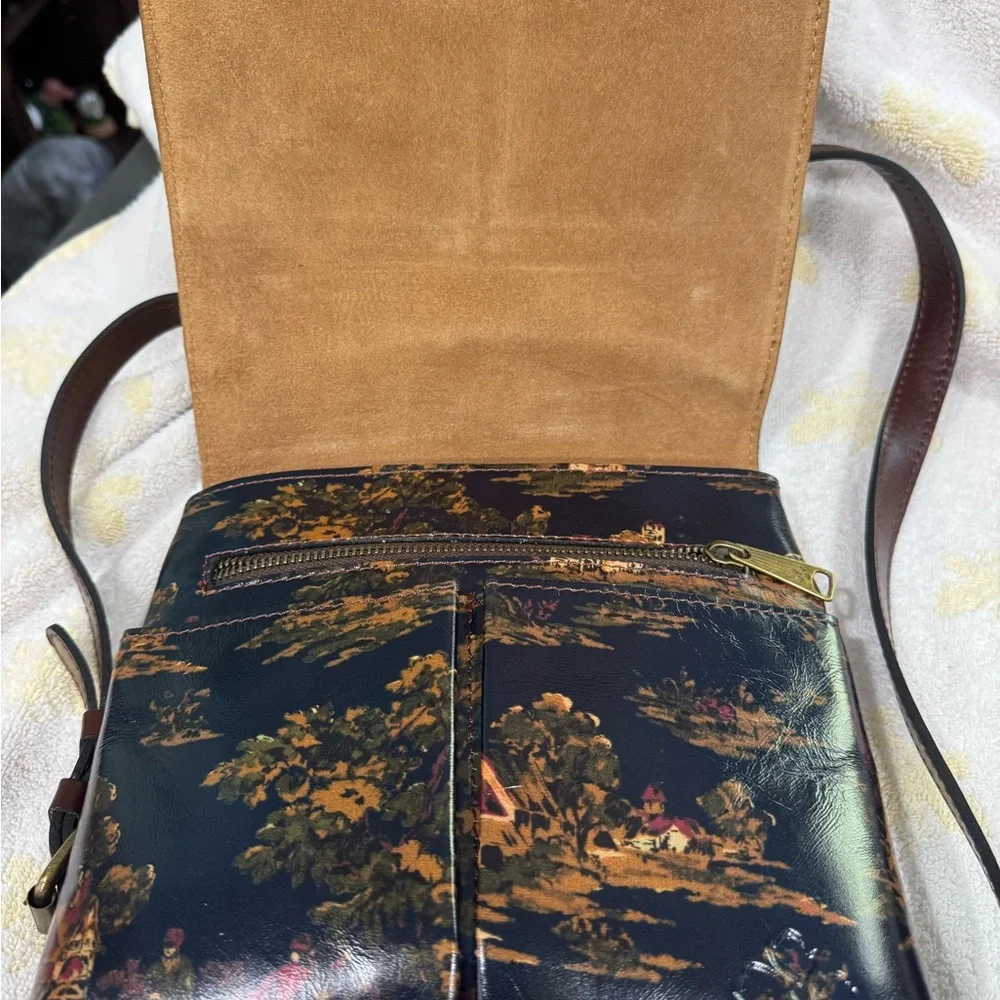 Patricia Nash Granada Leather Crossbody Kent Countryside - Picture 11 of 16